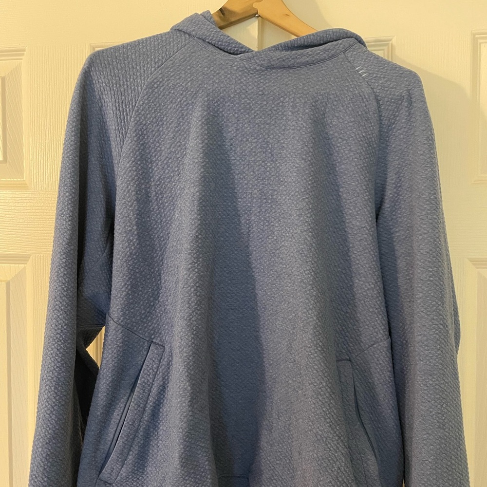 Lululemon at ease/cotton double knit texture Hoodie